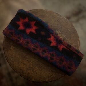 Vintage 90’s Colorful Patterned Headband